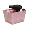 Simplify Storage Bin, Plastic, Blush, 10 in H, 12 in W, 10 in L 26242-ROSEQUARTZ - alternate 3